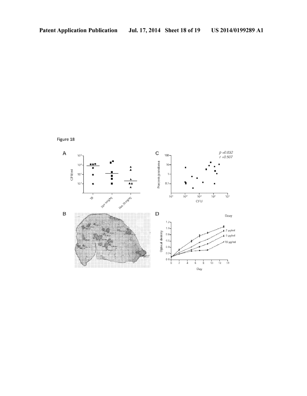 USE OF MATRIX METALLOPROTEINASE INHIBITORS TO TREAT TUBERCULOSIS - diagram, schematic, and image 19