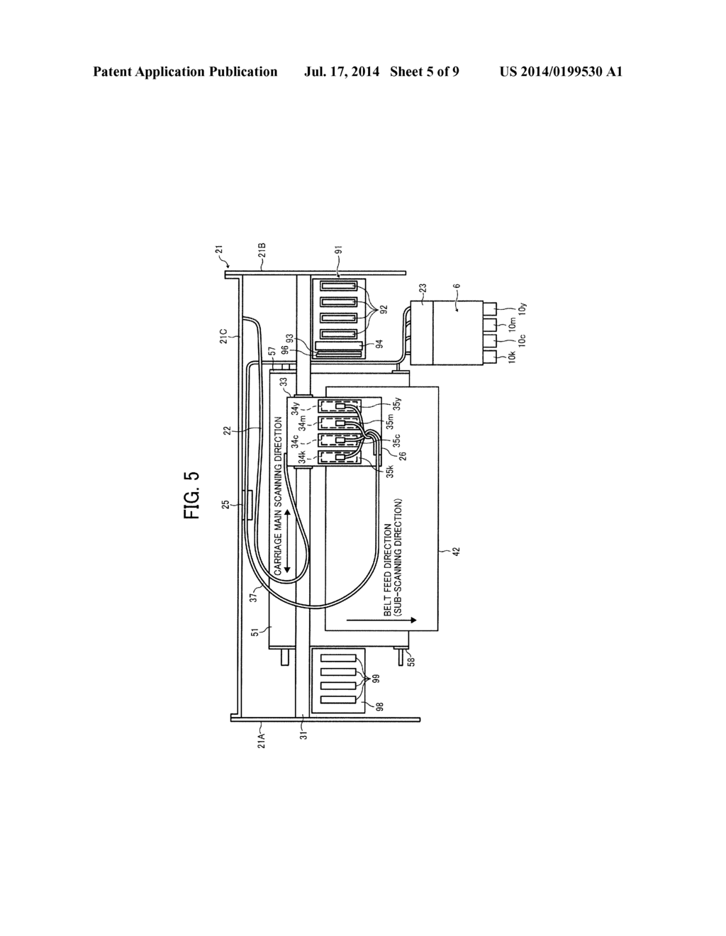 INK FOR INKJET RECORDING, AND INK CARTRIDGE, INKJET RECORDING METHOD,     INKJET RECORDER, INK-RECORDED MATTER AND METHOD OF PRODUCING THE     INK-RECORDED MATTER USING THE INK - diagram, schematic, and image 06