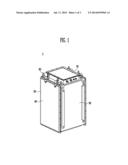 VALVE ASSEMBLY FOR PREVENTING BACKFLOW FOR USE WITH A BATTERY CASE AND     BATTERY CASE HAVING THE VALVE ASSEMBLY diagram and image