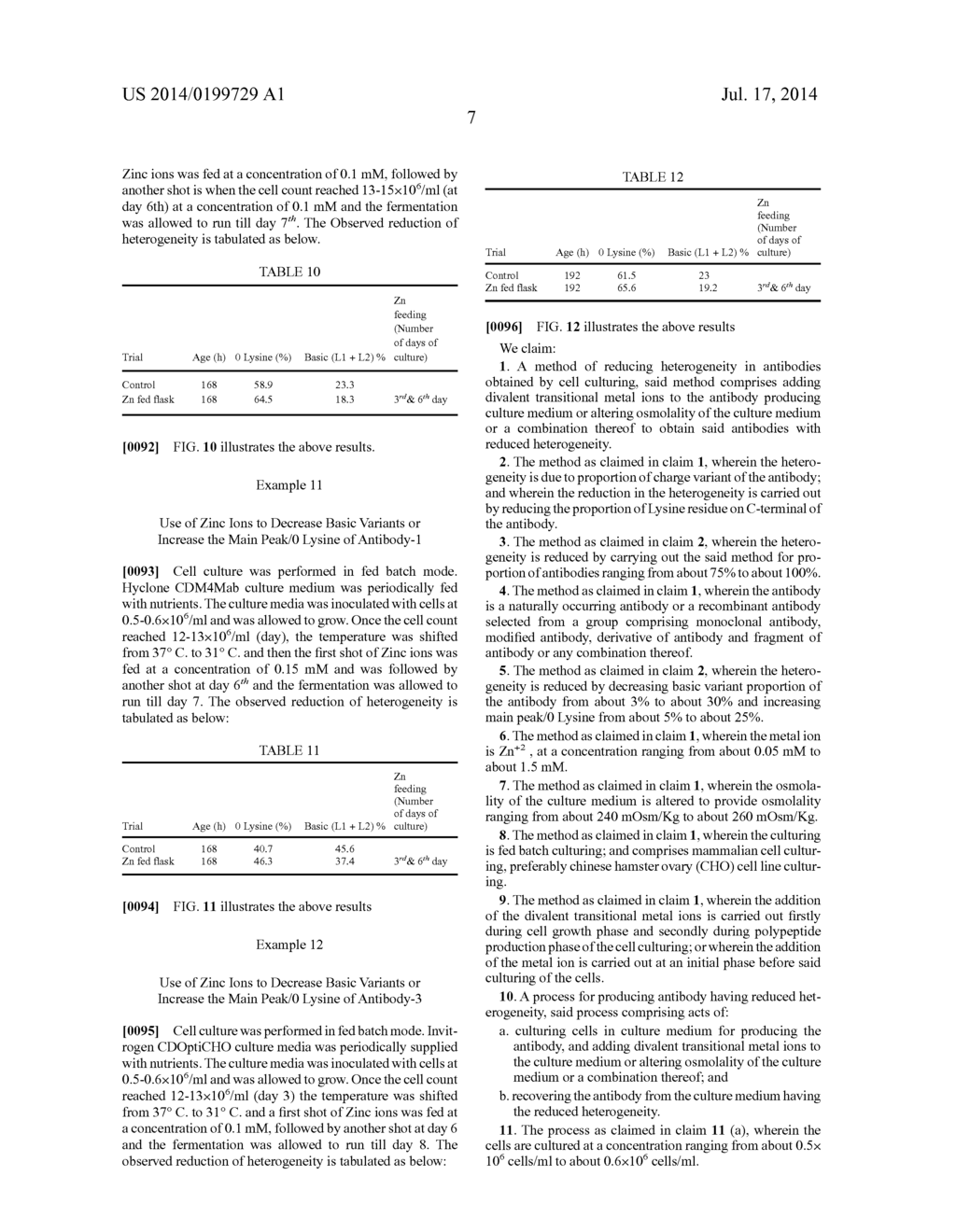 Method for Reducing Heterogeneity of Antibodies and a Process of Producing     the Antibodies Thereof - diagram, schematic, and image 15