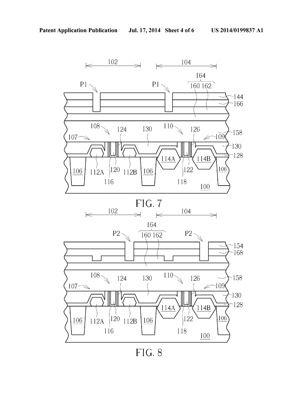 METHOD OF FORMING SEMICONDUCTOR STRUCTURE HAVING CONTACT PLUG - diagram, schematic, and image 05