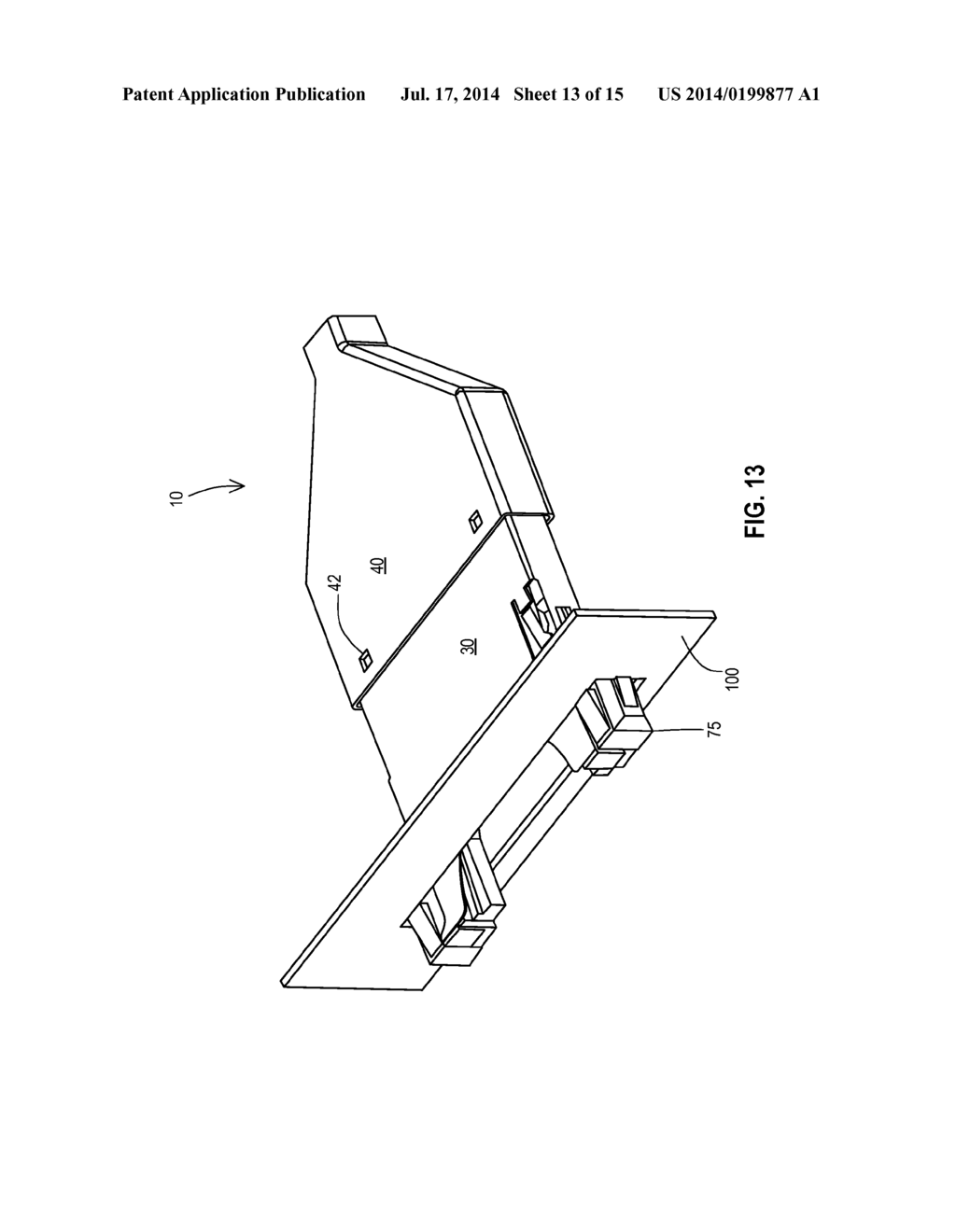 Panel Mount Digital Card Connector Assembly - diagram, schematic, and image 14