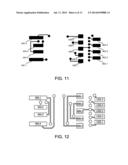 APPARATUS, SYSTEM AND METHOD FOR COMPOSITE AND SYMMETRICAL HYBRID     ELECTRONIC CONNECTORS diagram and image