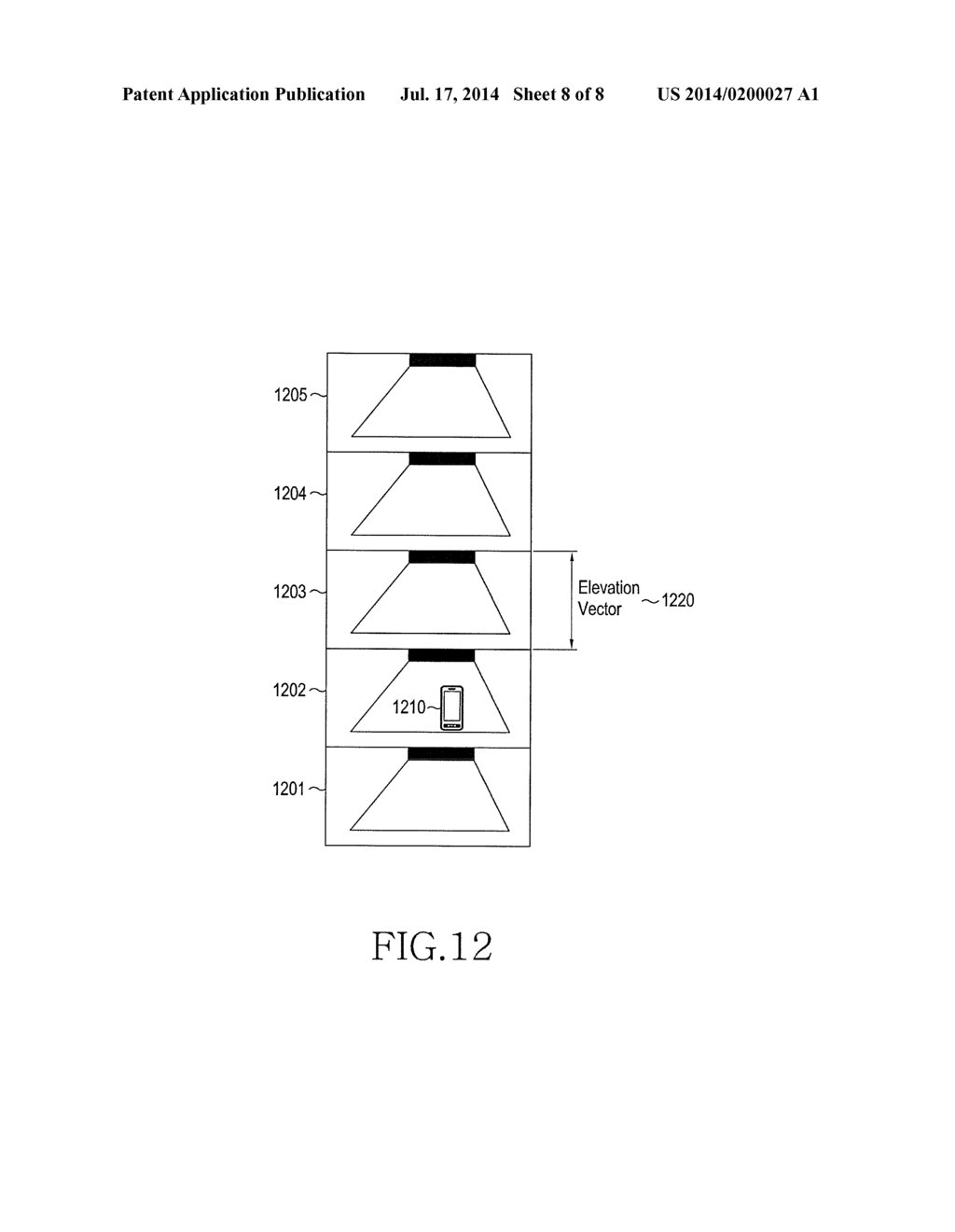 APPARATUS AND METHOD FOR IDENTIFYING LOCATION INFORMATION USING VISIBLE     LIGHT COMMUNICATION AND GPS - diagram, schematic, and image 09