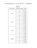 INFORMATION PROCESSING DEVICE, AND NON-TRANSITORY COMPUTER-READABLE     STORAGE MEDIUM STORING GAME PROGRAM diagram and image