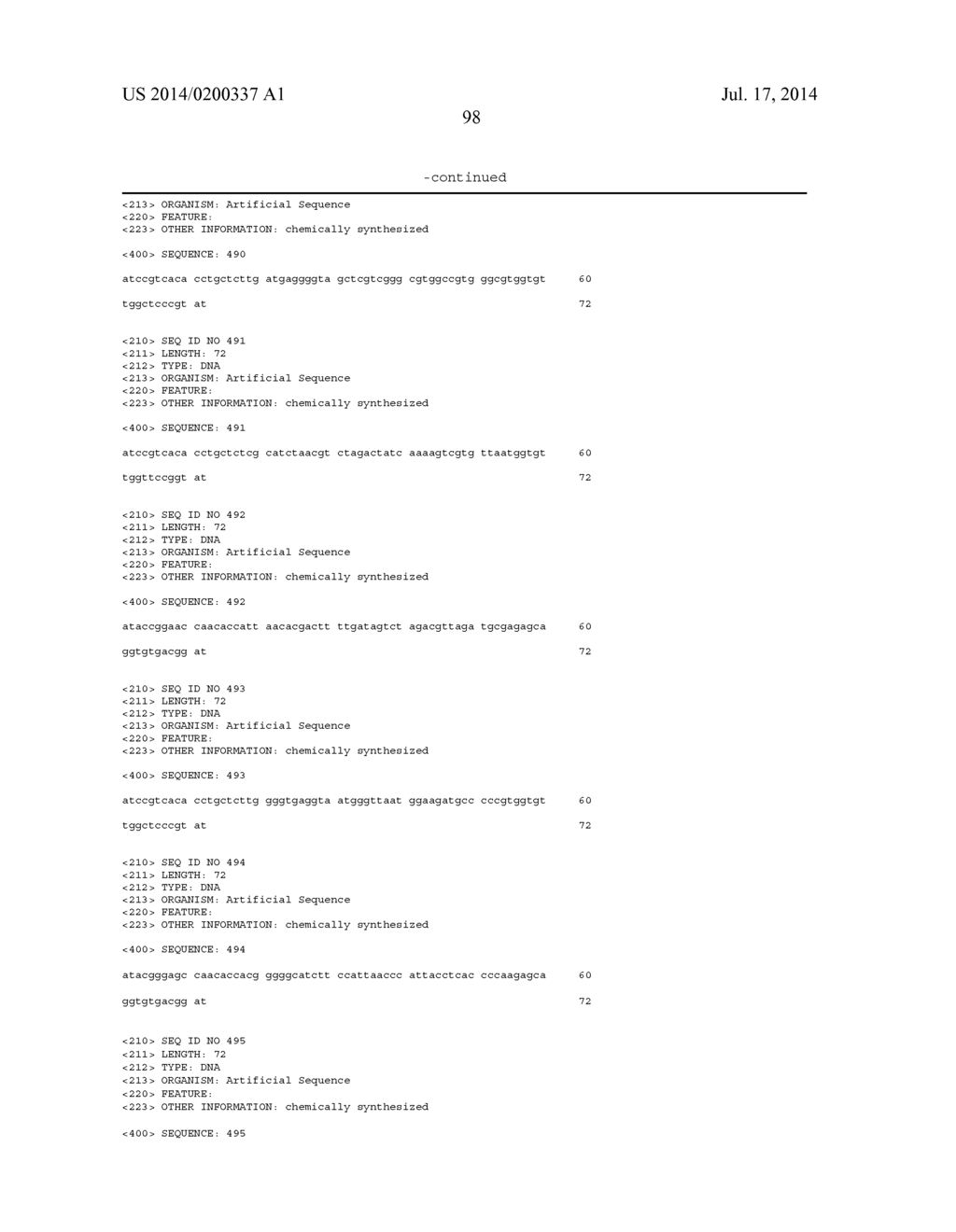 Methods and Compositions of DNA Ligands for Arthropod-Borne Pathogen     Detection and Prophylaxis or Therapy - diagram, schematic, and image 113