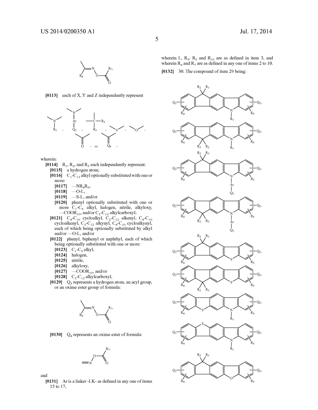 COMPOUNDS WITH OXIME ESTER AND/OR ACYL GROUPS - diagram, schematic, and image 15