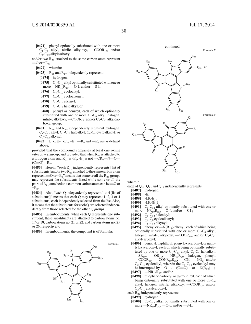 COMPOUNDS WITH OXIME ESTER AND/OR ACYL GROUPS - diagram, schematic, and image 48