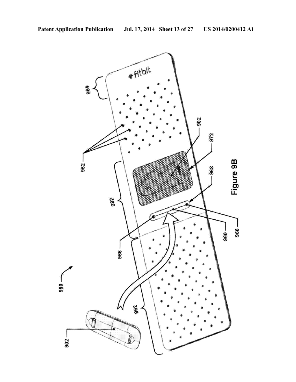 INTERCHANGEABLE CASES FOR BIOMETRIC MONITORING DEVICES - diagram, schematic, and image 14