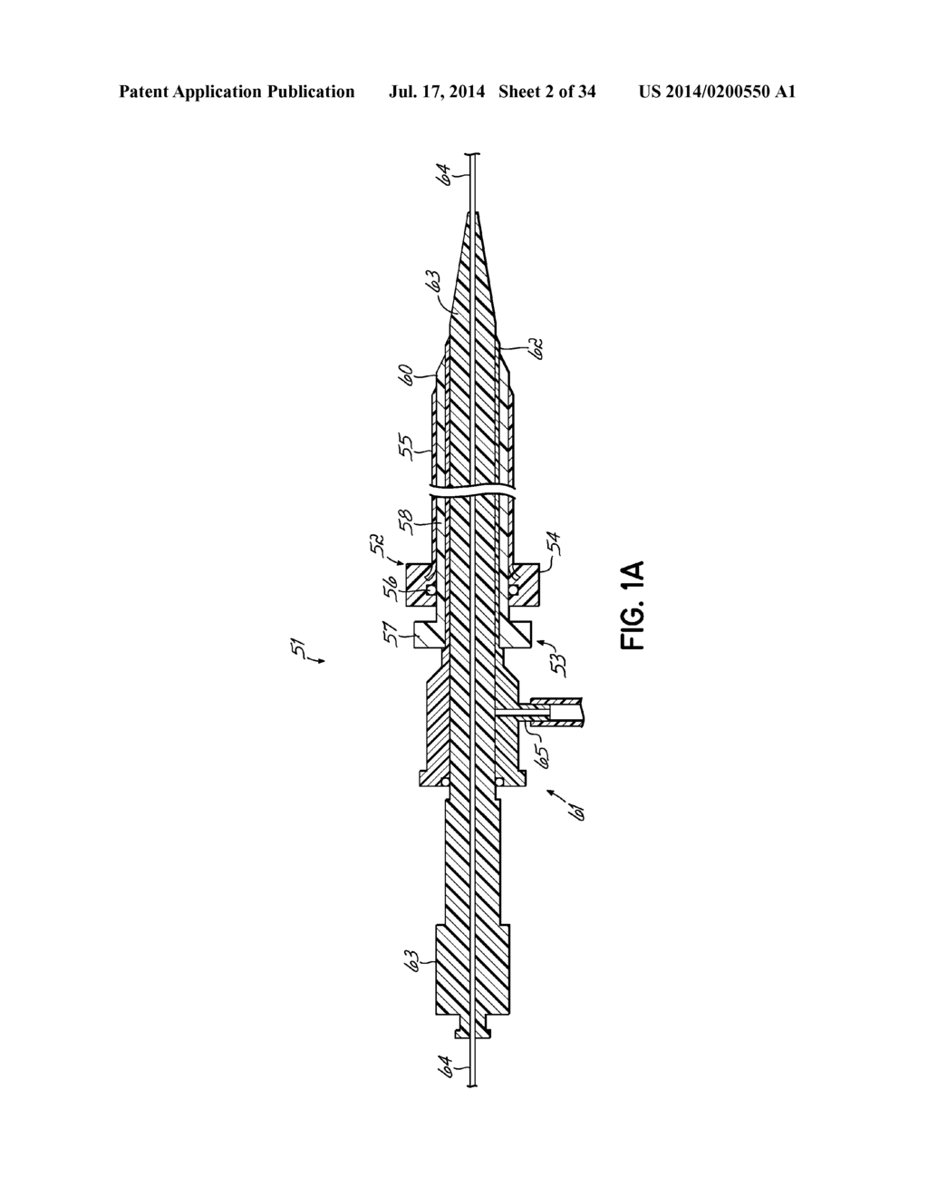 TWO-PIECE TRANSSEPTAL CANNULA, DELIVERY SYSTEM, AND METHOD OF DELIVERY - diagram, schematic, and image 03