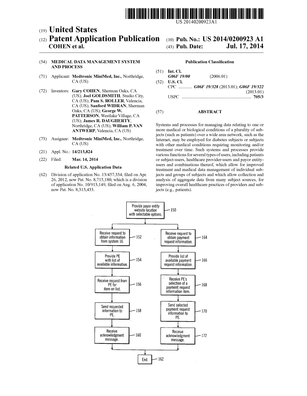 MEDICAL DATA MANAGEMENT SYSTEM AND PROCESS - diagram, schematic, and image 01