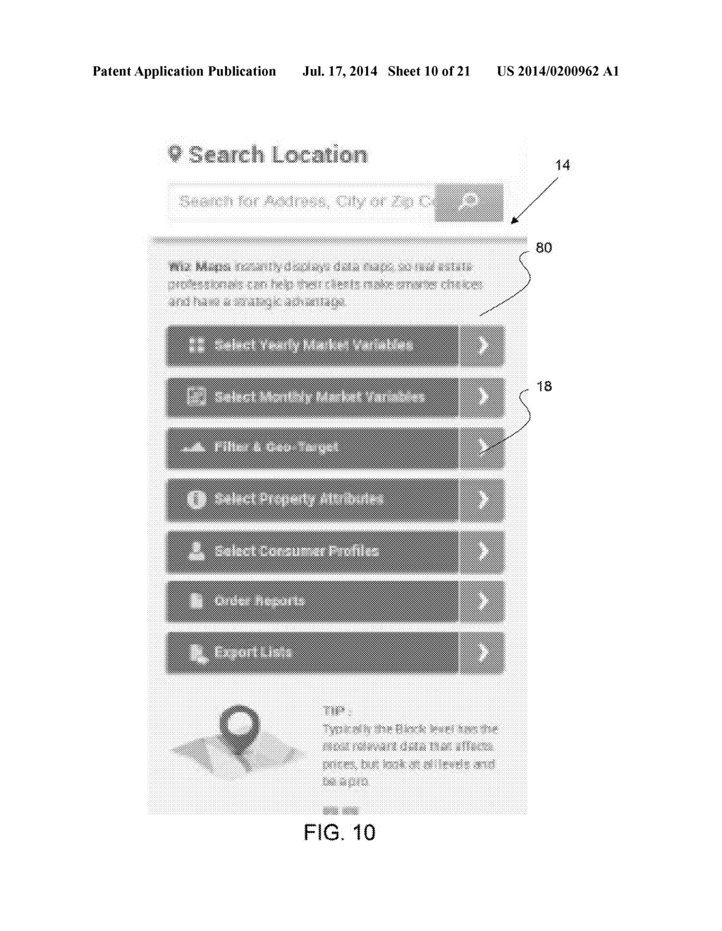 DYNAMIC GEOSPATIAL RATING AND DISPLAY SYSTEM - diagram, schematic, and image 11