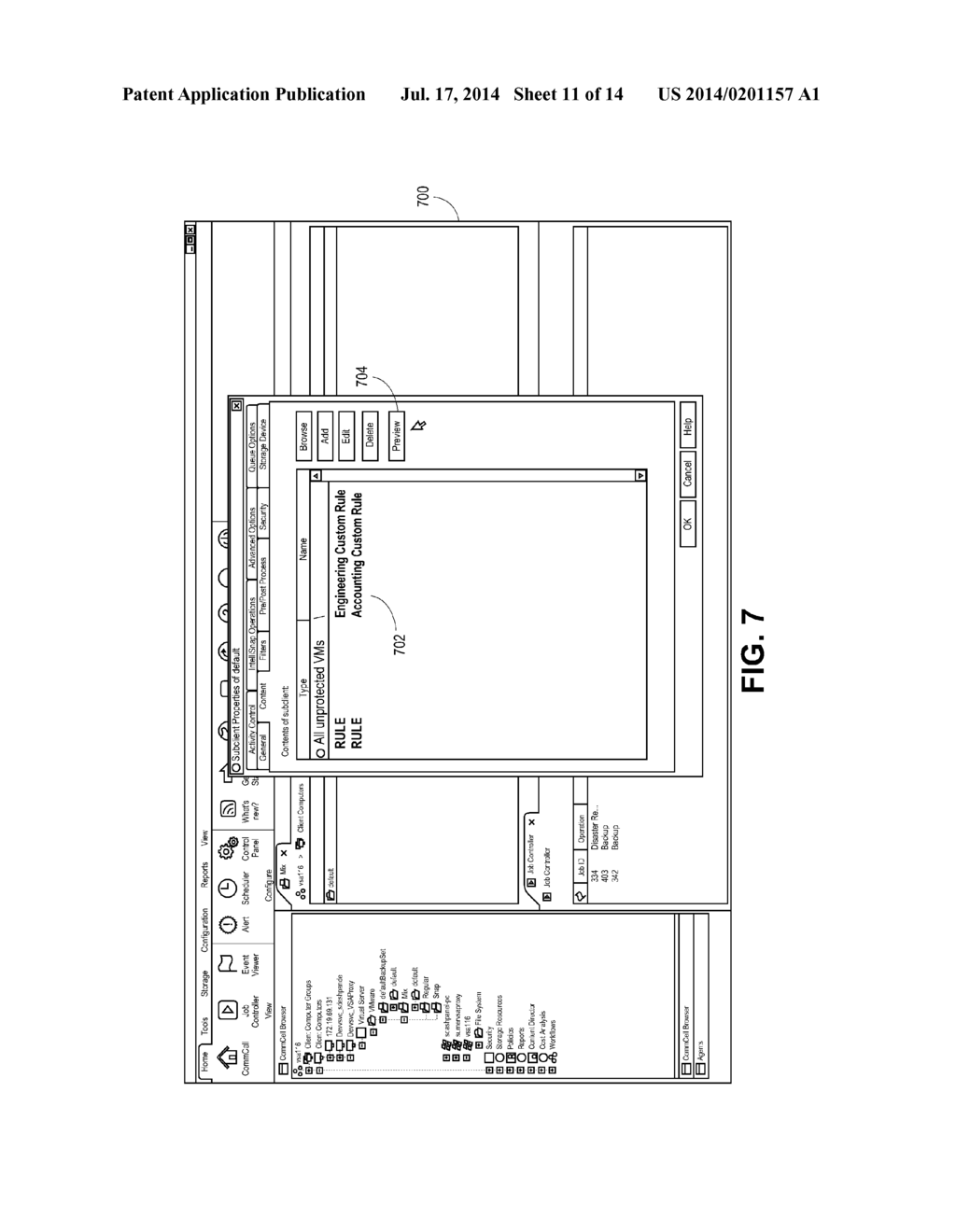 SYSTEMS AND METHODS FOR RULE-BASED VIRTUAL MACHINE DATA PROTECTION - diagram, schematic, and image 12