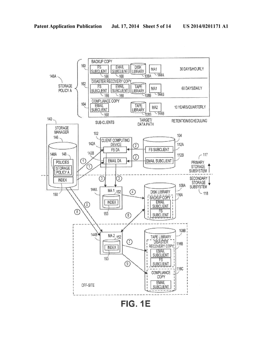 HIGH AVAILABILITY DISTRIBUTED DEDUPLICATED STORAGE SYSTEM - diagram, schematic, and image 06