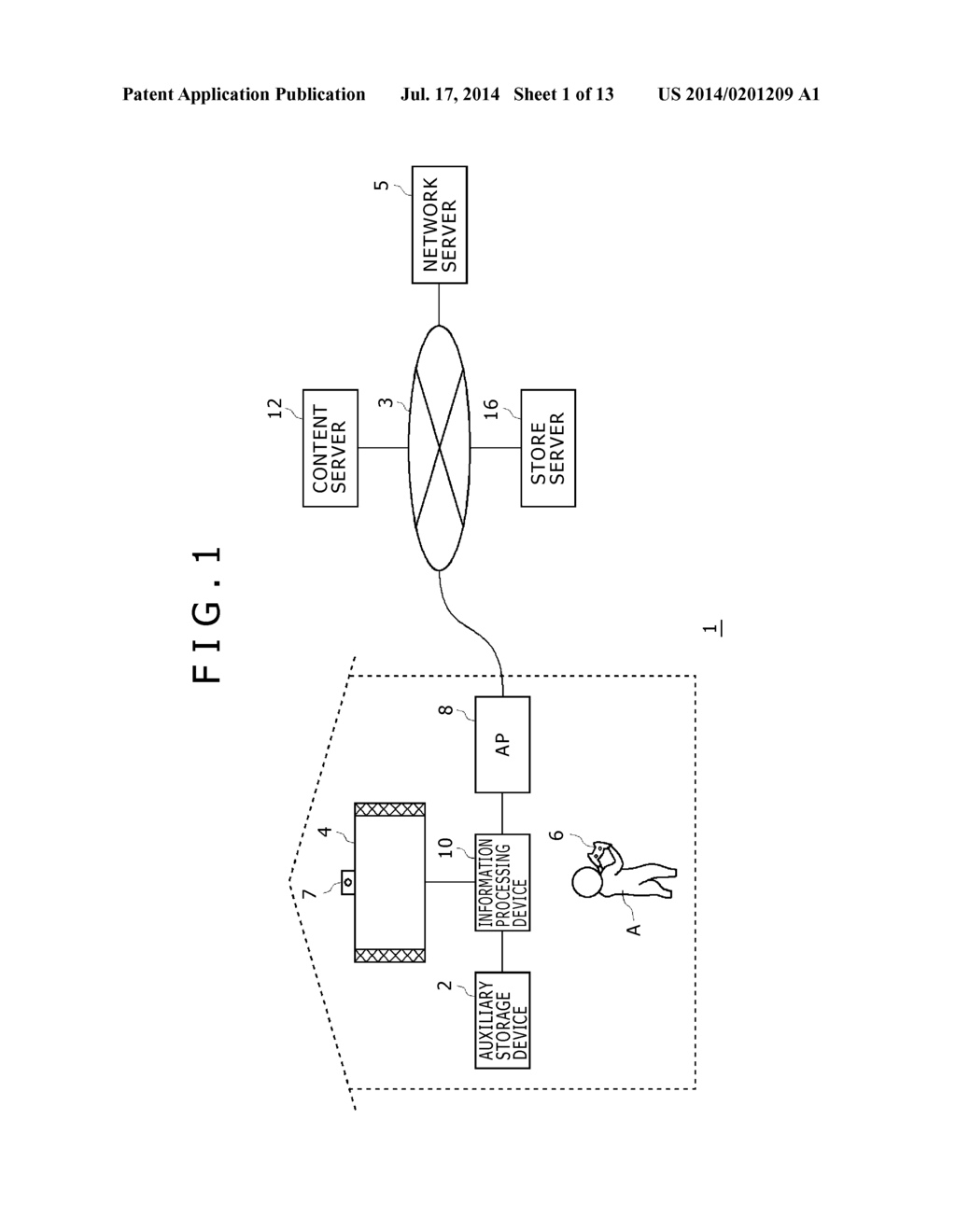 INFORMATION PROCESSING DEVICE AND METHOD FOR MANAGING FILE - diagram, schematic, and image 02