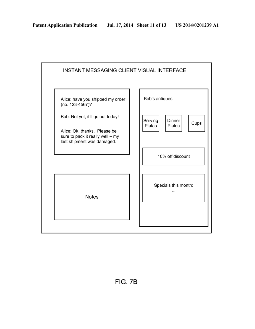 METHOD, DEVICE AND SYSTEM FOR PUSHING INFORMATION - diagram, schematic, and image 12