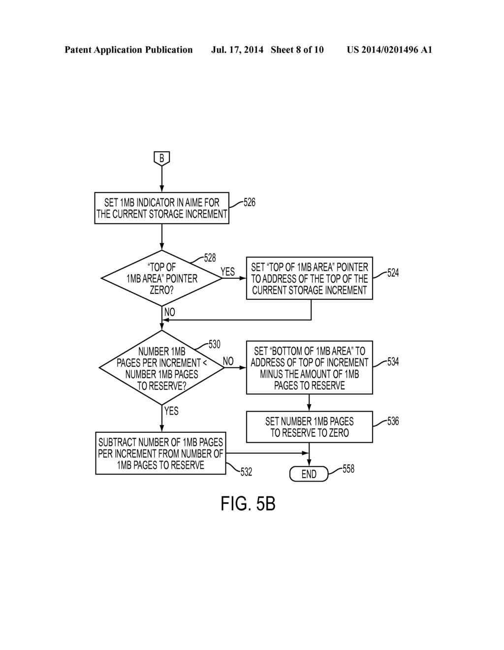 RESERVING FIXED AREAS IN REAL STORAGE INCREMENTS - diagram, schematic, and image 09