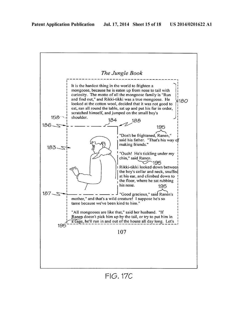 METHOD AND SYSTEM FOR DYNAMIC FLOWING DATA TO AN ARBITRARY PATH DEFINED BY     A PAGE DESCRIPTION LANGUAGE - diagram, schematic, and image 16