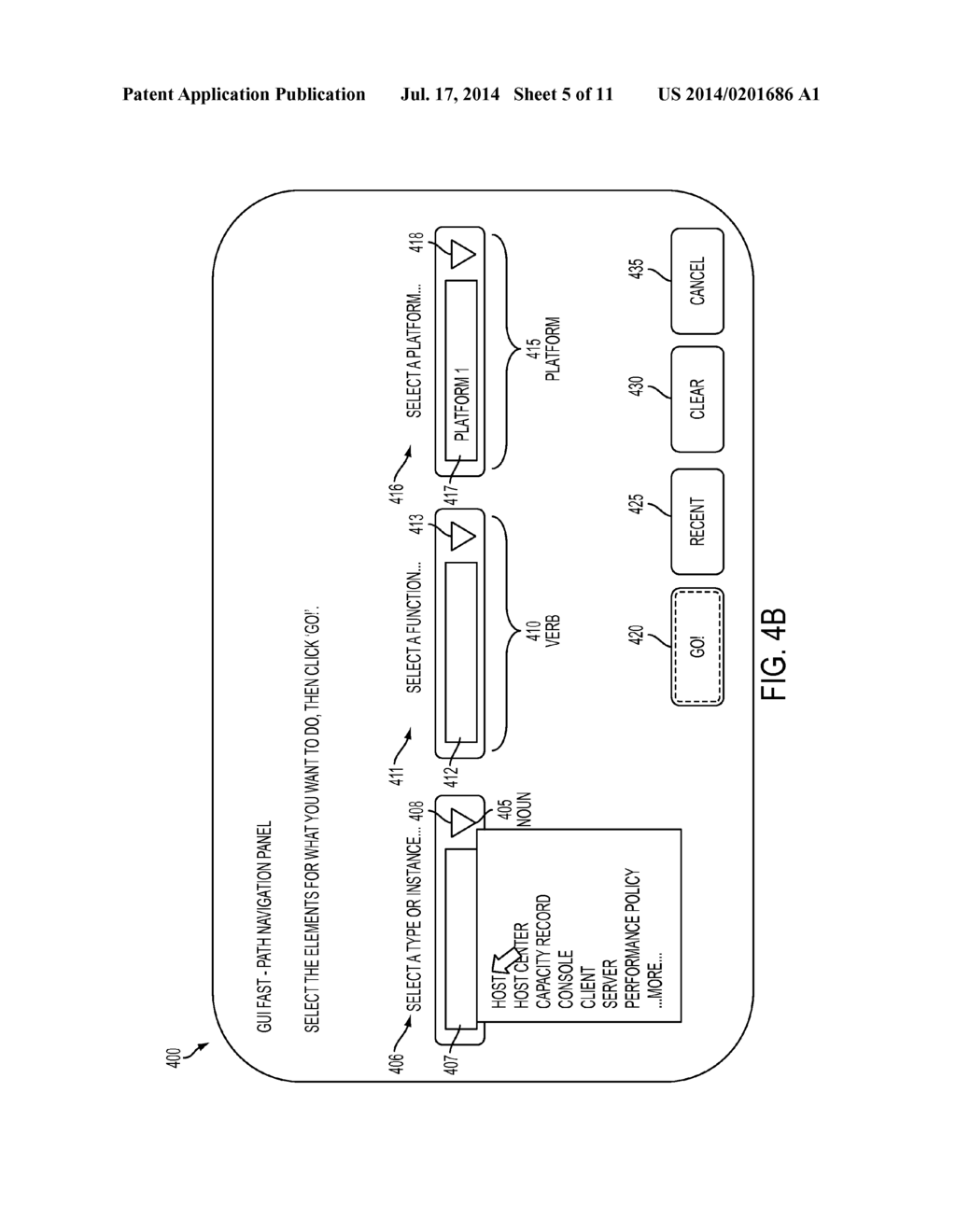 GRAPHICAL USER INTERFACE STREAMLINING IMPLEMENTING A CONTENT SPACE - diagram, schematic, and image 06