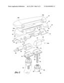 VENTILATED TOILET SEAT ASSEMBLY diagram and image