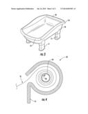 INFANT BATH WITH RETRACTABLE SLING diagram and image