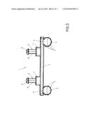 BRACKET FOR A SLATTED BED FRAME diagram and image