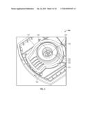 Vacuum Motor Scroll Assembly and Vacuums Including Such an Assembly diagram and image