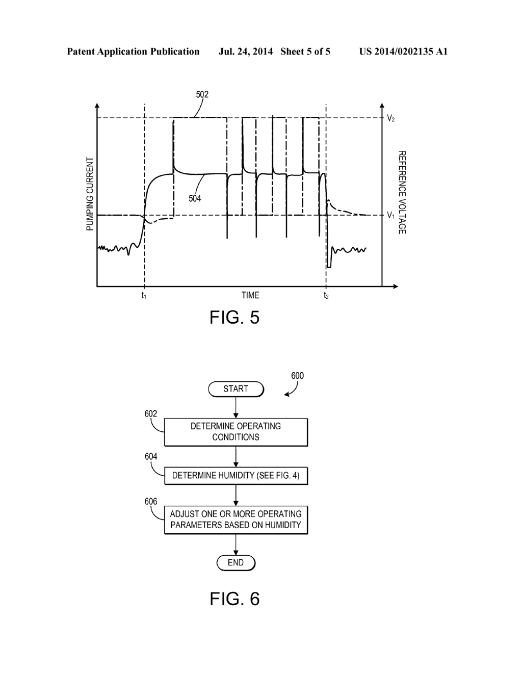 METHODS AND SYSTEMS FOR HUMIDITY DETECTION VIA AN EXHAUST GAS SENSOR - diagram, schematic, and image 06