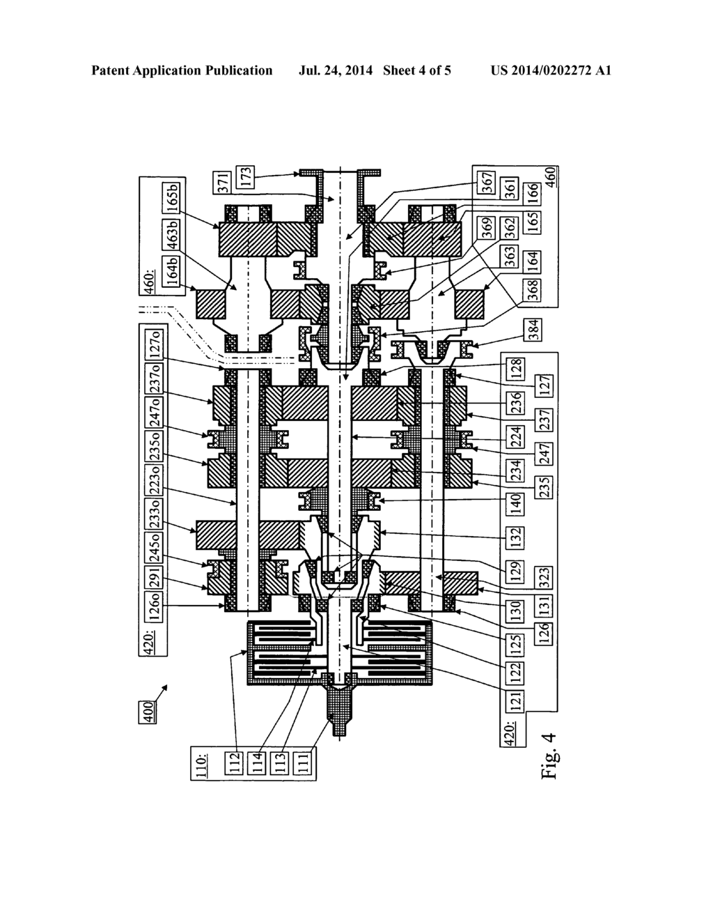 MULTI-CLUTCH TRANSMISSION FOR A MOTOR VEHICLE - diagram, schematic, and image 05