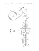 Apparatus and process for in-mold labeling diagram and image