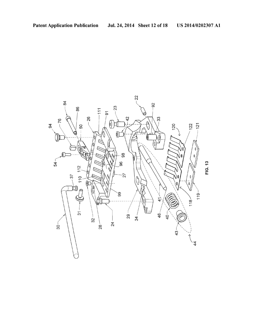 TOP MOUNTED TREMOLO AND TUNING APPARATUS - diagram, schematic, and image 13