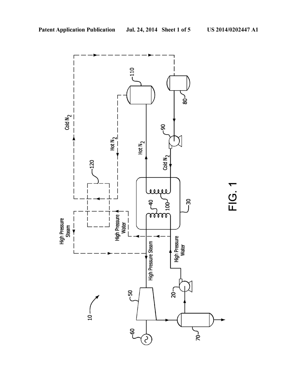 NITROGEN BASED THERMAL STORAGE MEDIUM - diagram, schematic, and image 02