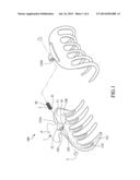 PINLESS HAIR GRIP WITH HIDDEN SPRING diagram and image