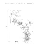 APPARATUS WITH ELLIPTICAL MOVEMENT FOR MICRODERMABRASION AND TOPICAL     DELIVERY OF TREATMENTS diagram and image