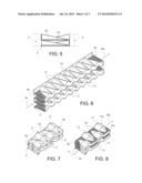 FIN STRUCTURE FOR HEAT EXCHANGER FOR AUTOMOTIVE APPLICATIONS, IN     PARTICULAR FOR AGRICULTURAL AND ON-SITE MACHINES diagram and image