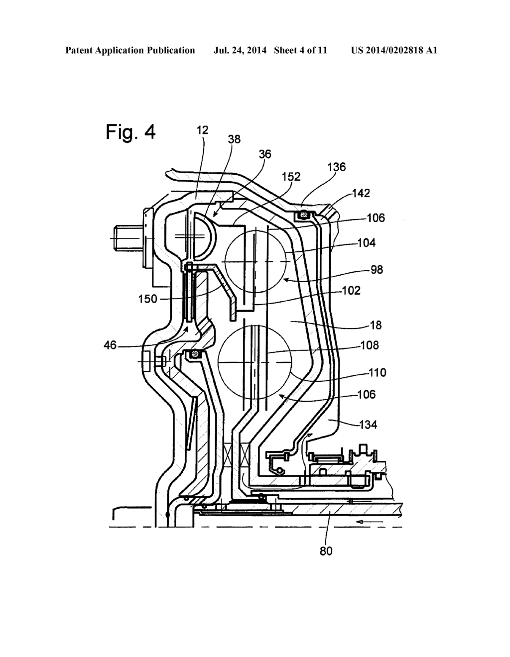 WET CLUTCH ARRANGEMENT - diagram, schematic, and image 05