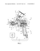 Liquid Supply System for a Gravity Feed Spray Device diagram and image