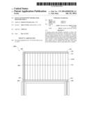 FENCE SYSTEM WITH VARIABLE RAIL REINFORCEMENT diagram and image