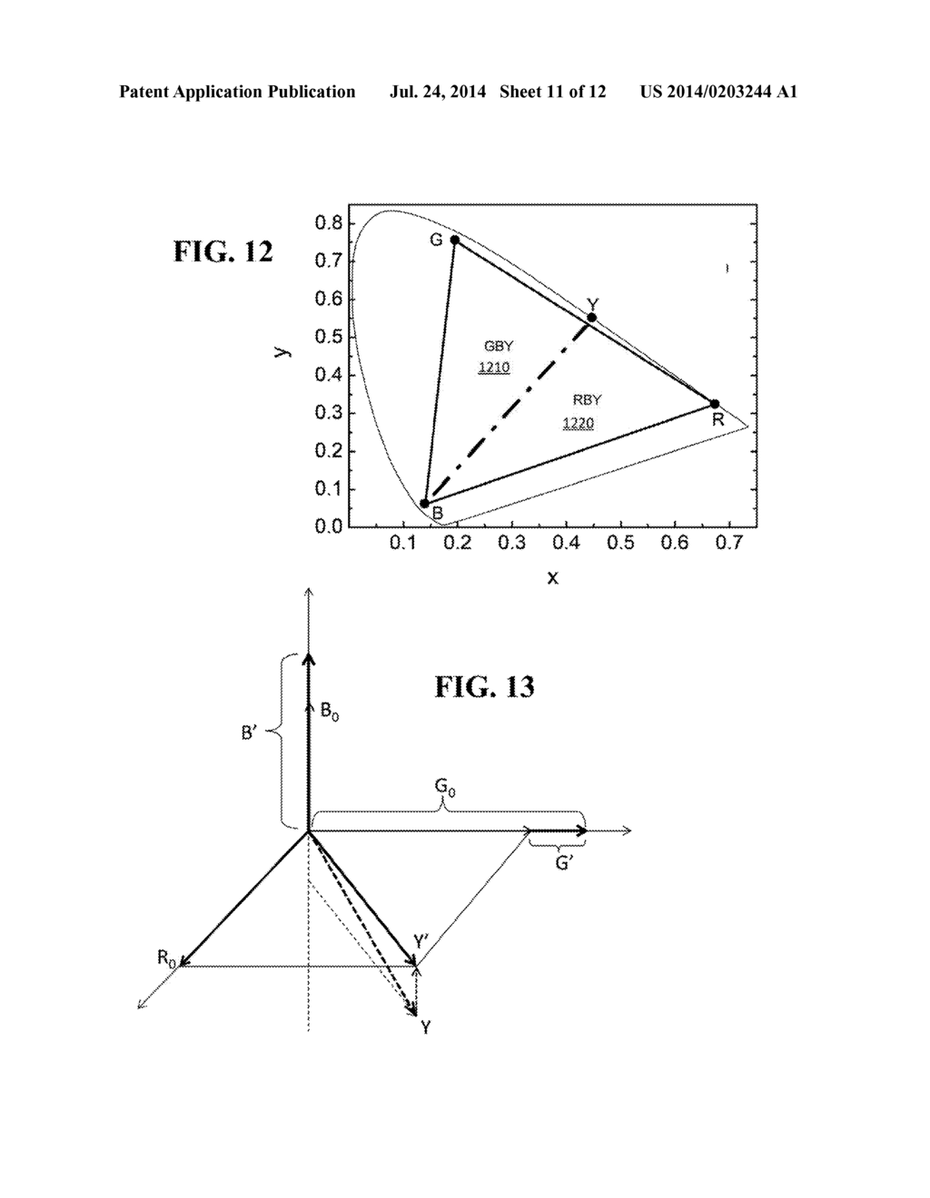 HIGH RESOLUTION LOW POWER CONSUMPTION OLED DISPLAY WITH EXTENDED LIFETIME - diagram, schematic, and image 12