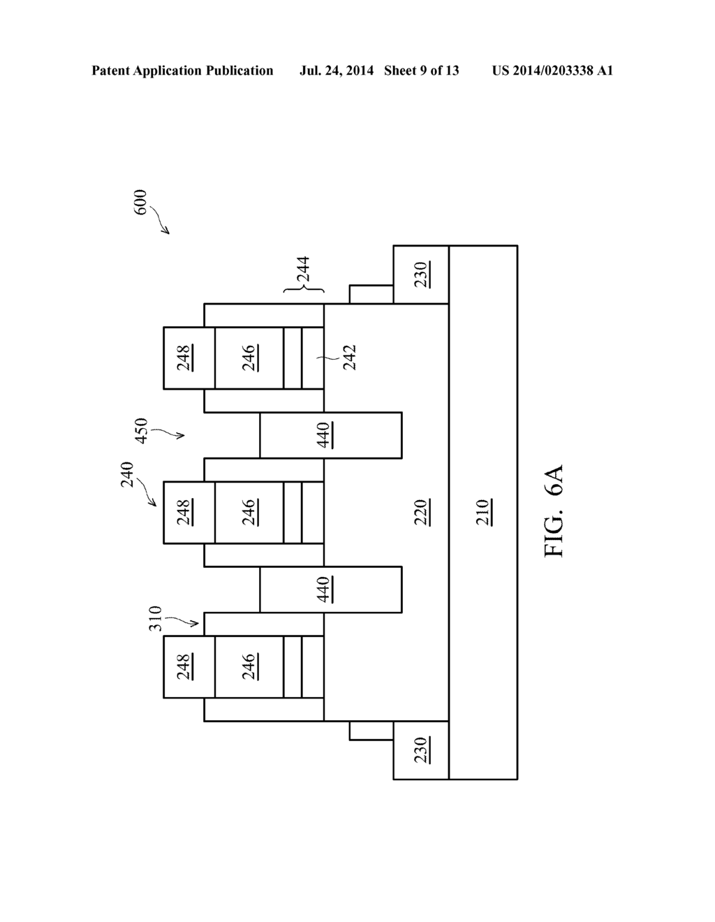 FinFET Device with Epitaxial Structure - diagram, schematic, and image 10