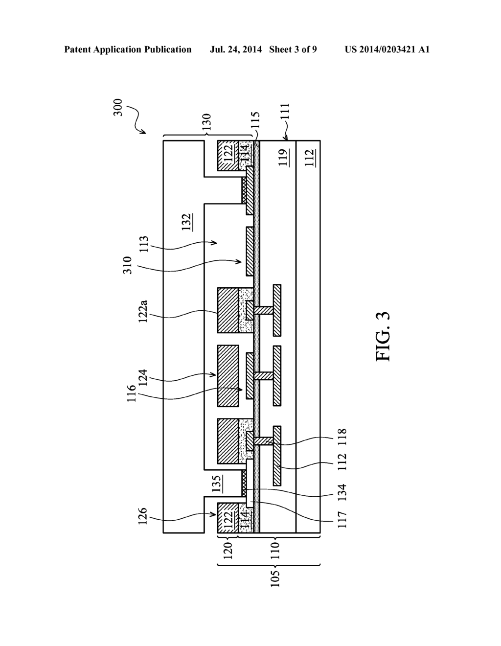 MICRO-ELECTRO MECHANICAL SYSTEM (MEMS) STRUCTURES AND METHODS OF FORMING     THE SAME - diagram, schematic, and image 04