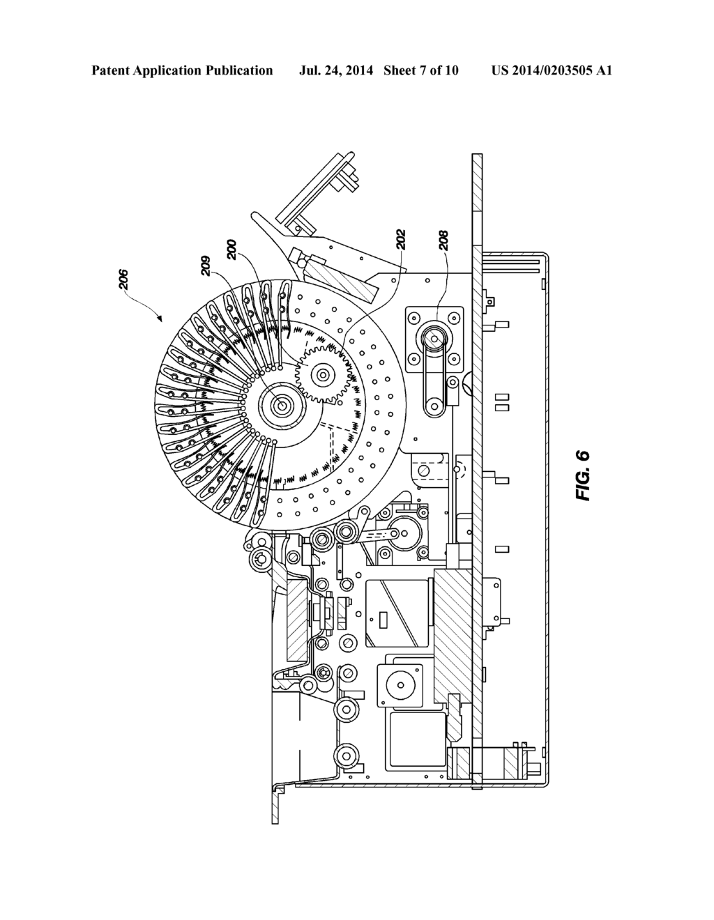 Card Shuffler with Adjacent Card Infeed and Card Output Compartments - diagram, schematic, and image 08