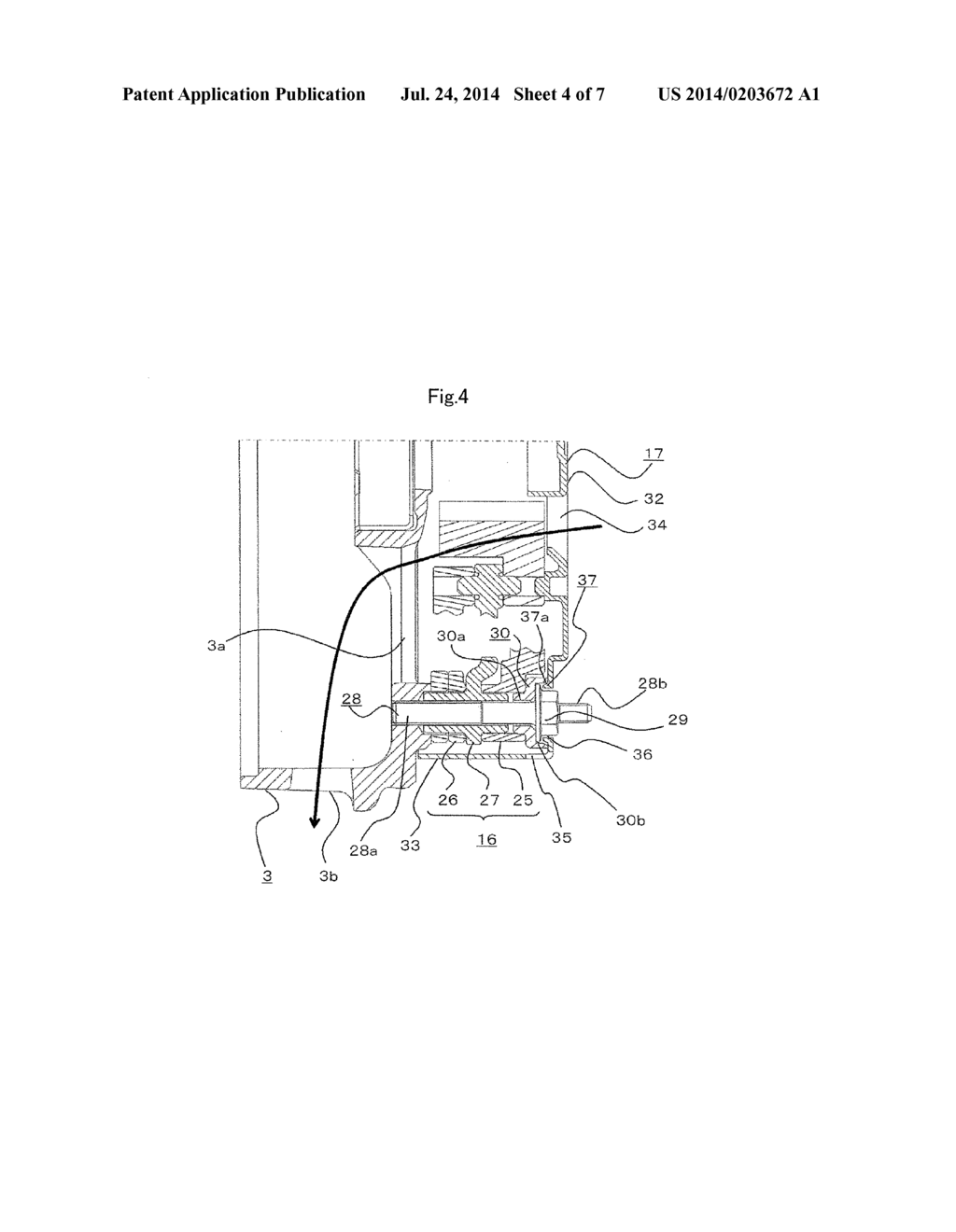 ROTATING ELECTRICAL MACHINE FOR VEHICLE - diagram, schematic, and image 05