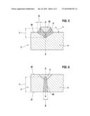 ELECTRODE FOR A SPARK PLUG AND METHOD FOR ITS PRODUCTION diagram and image