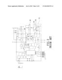 POWER CIRCUIT OF A VACUUM FLUORESCENT DISPLAY HAVING NEITHER TRANSFORMER     NOR ELECTROMAGNETIC INTERFERENCE diagram and image