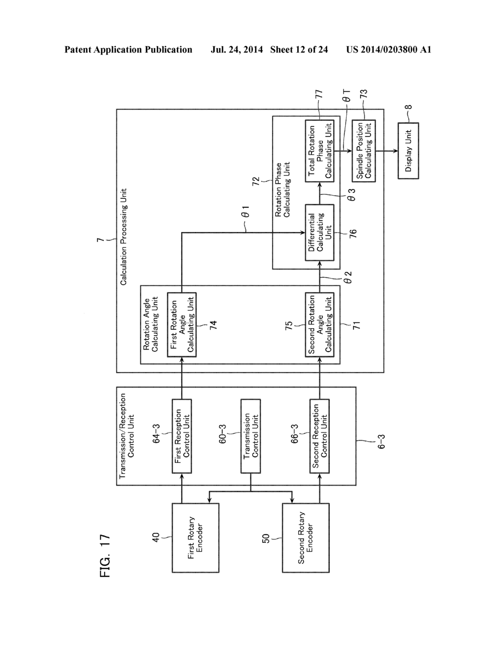 INDUCTIVE DETECTION TYPE ROTARY ENCODER - diagram, schematic, and image 13