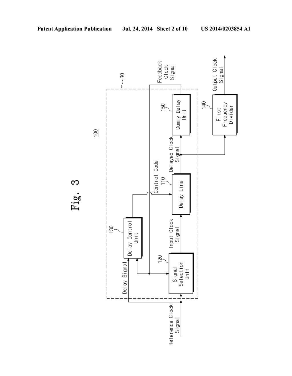 DELAY LOCKED LOOP AND METHOD OF GENERATING CLOCK - diagram, schematic, and image 03