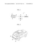 REAR WARNING CONTROL METHOD AND SYSTEM FOR VEHICLE diagram and image