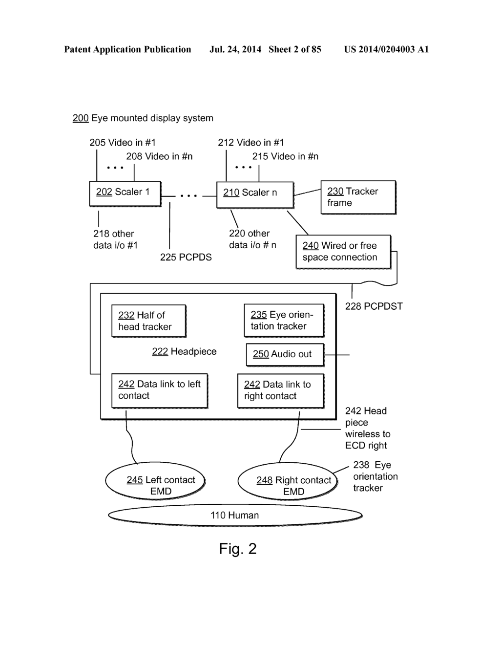 Systems Using Eye Mounted Displays - diagram, schematic, and image 03