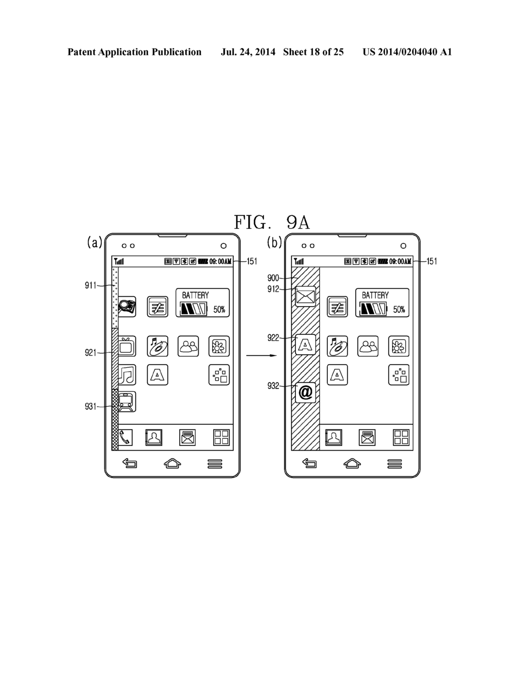 MOBILE TERMINAL AND CONTROL METHOD THEREOF - diagram, schematic, and image 19